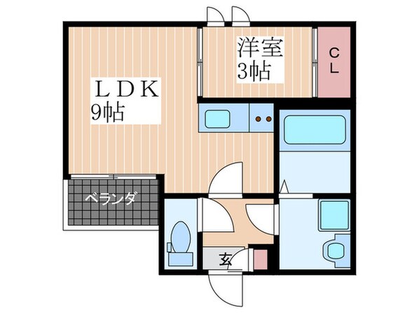 Regalest Laulea 草津1の物件間取画像